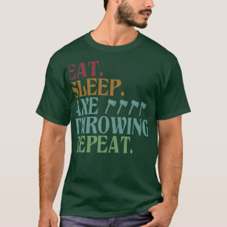 Camiseta Repetir el efecto de disparo del eje de espera