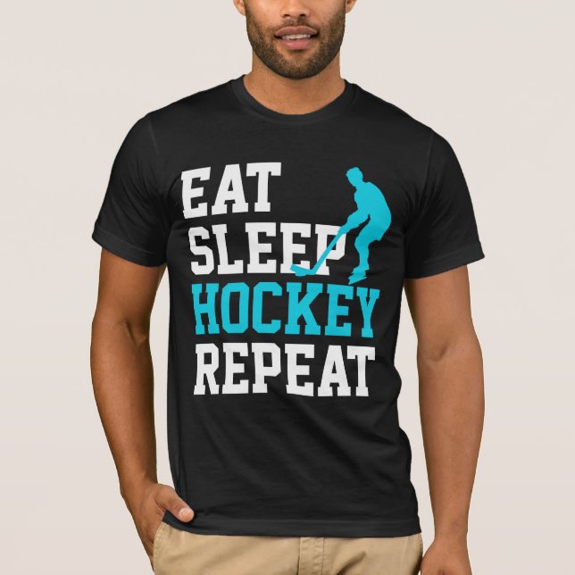Camiseta Repetir el hockey sobre sueño (Anverso)