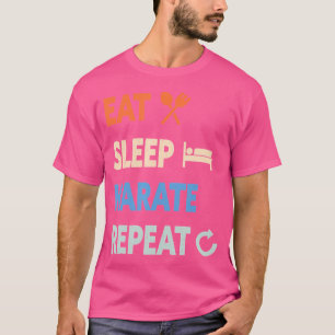 Camiseta Repetir el karate de sueño