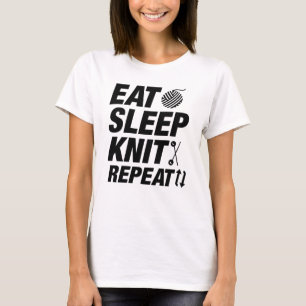 Camiseta Repetir el Knit de sueño
