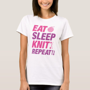 Camiseta Repetir el Knit de sueño