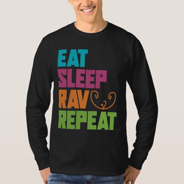 Camiseta Repetir el modo de sueño (Anverso)