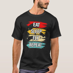 Camiseta Repetir el modo de sueño