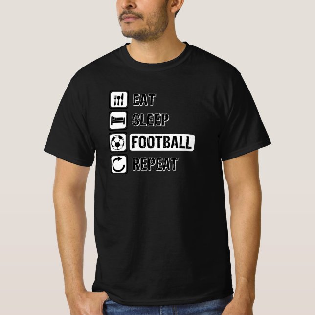 Camiseta Repetir el pie de noche (Anverso)