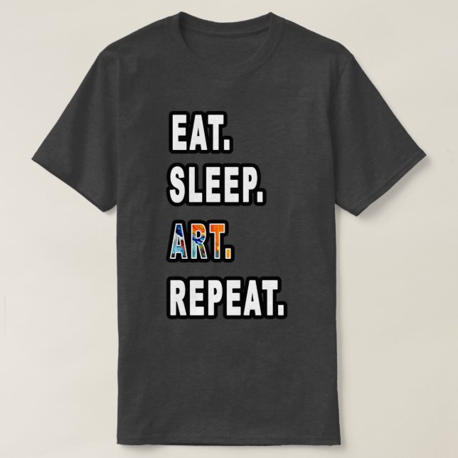 Camiseta Repetir el sueño (Diseño del anverso)