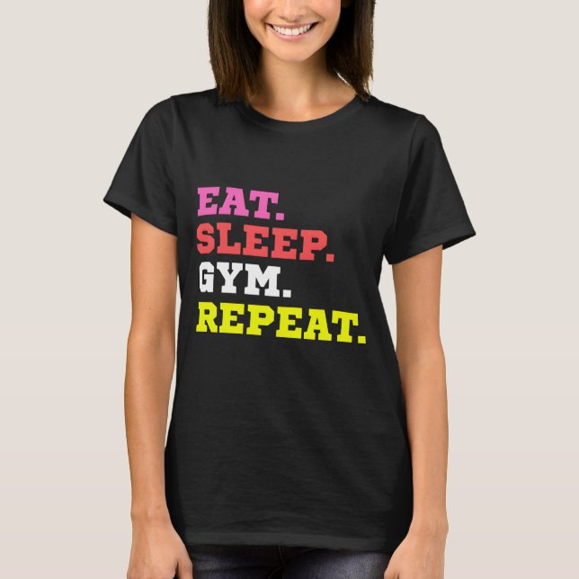 Camiseta repetir el sueño (Anverso)