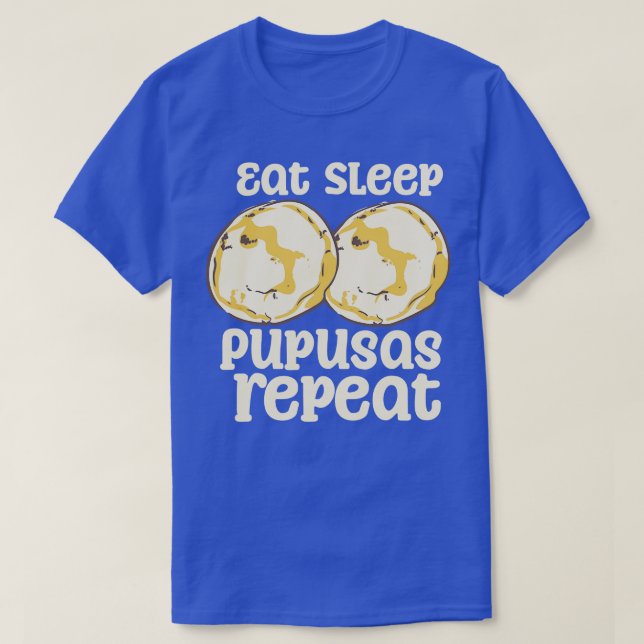 Camiseta Repetir el sueño de Pupusas (Diseño del anverso)