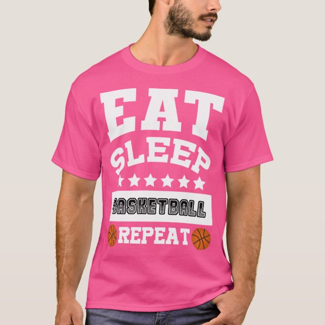 Camiseta Repetir el sueño del baloncesto (Anverso)