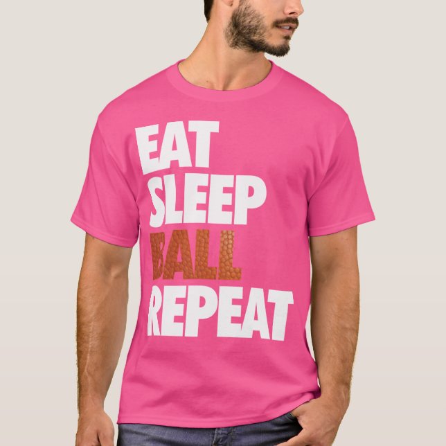 Camiseta Repetir el sueño del baloncesto (Anverso)