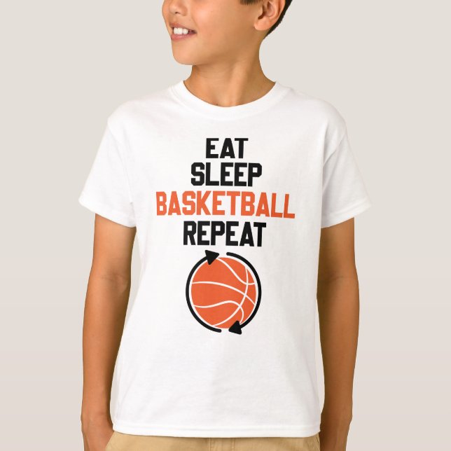 Camiseta Repetir el sueño del baloncesto (Anverso)