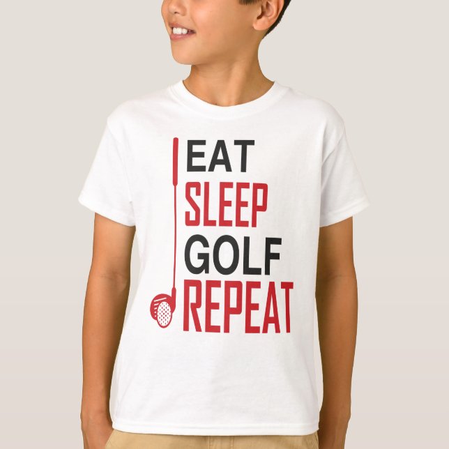 Camiseta Repetir el sueño del golf (Anverso)