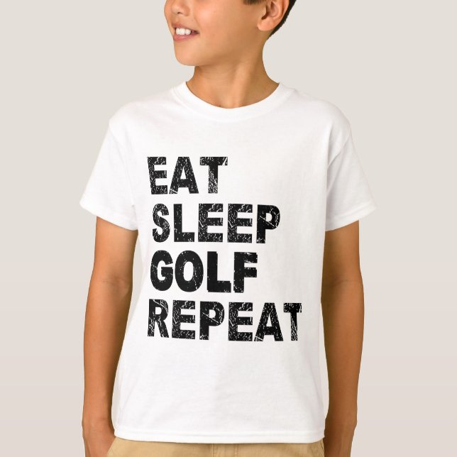 Camiseta Repetir el sueño del golf (Anverso)