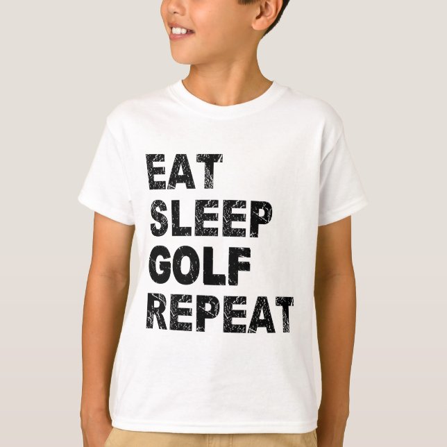 Camiseta Repetir el sueño del golf (Anverso)
