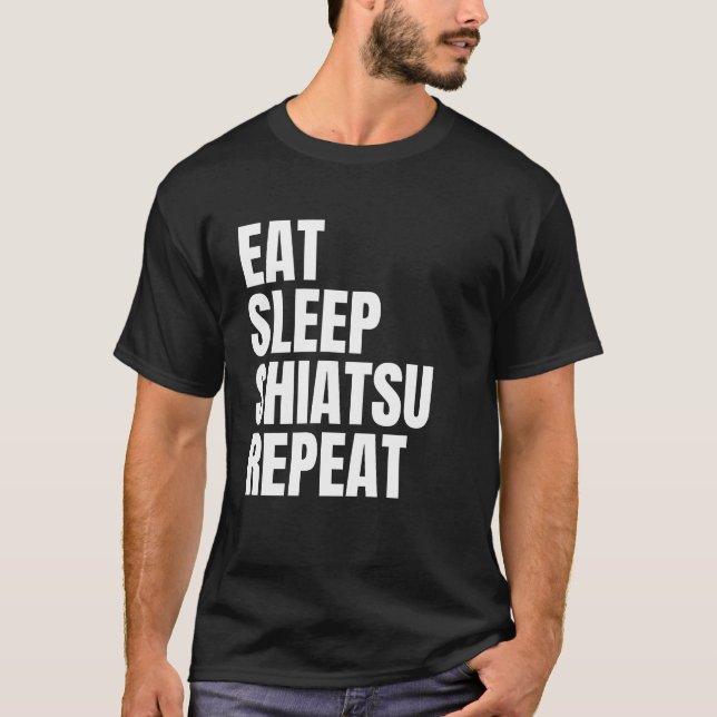 Camiseta repetir el sueño shiatsu (Anverso)