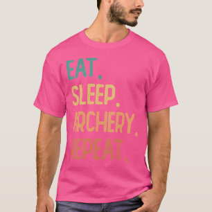 Camiseta Repetir el tiro con arco de sueño