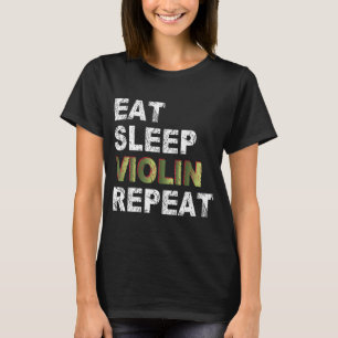 Camiseta Repetir el violín del sueño