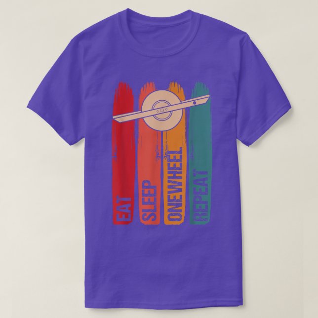 Camiseta Repetir el volante de espera de los alimentos (Diseño del anverso)