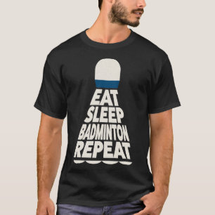 Camiseta Repetir insignia de sueño