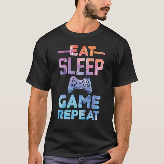 Camiseta Repetir juego de sueño (Anverso)