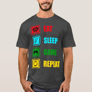 Camiseta Repetir juego de sueño