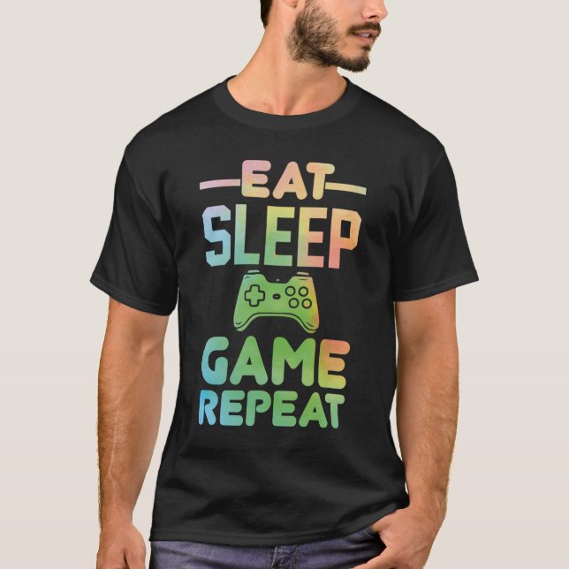 Camiseta Repetir juego de sueño (Anverso)