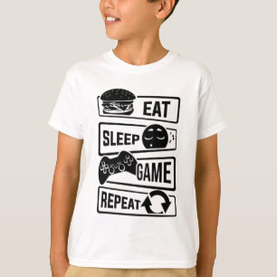 Camiseta Repetir juego de sueño
