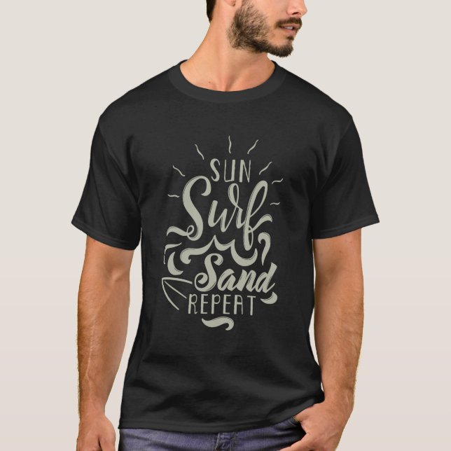 Camiseta Repetir la arena de Sun Surf (Anverso)