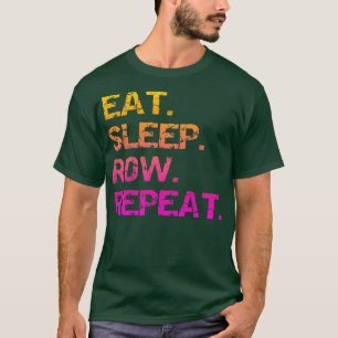 Camiseta Repetir la fila de suspensión de consumo 23