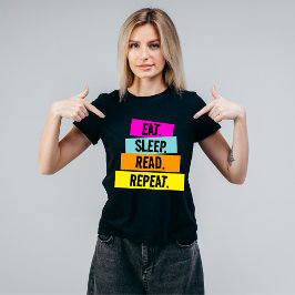 Camiseta Repetir la lectura del sueño del amante del libro