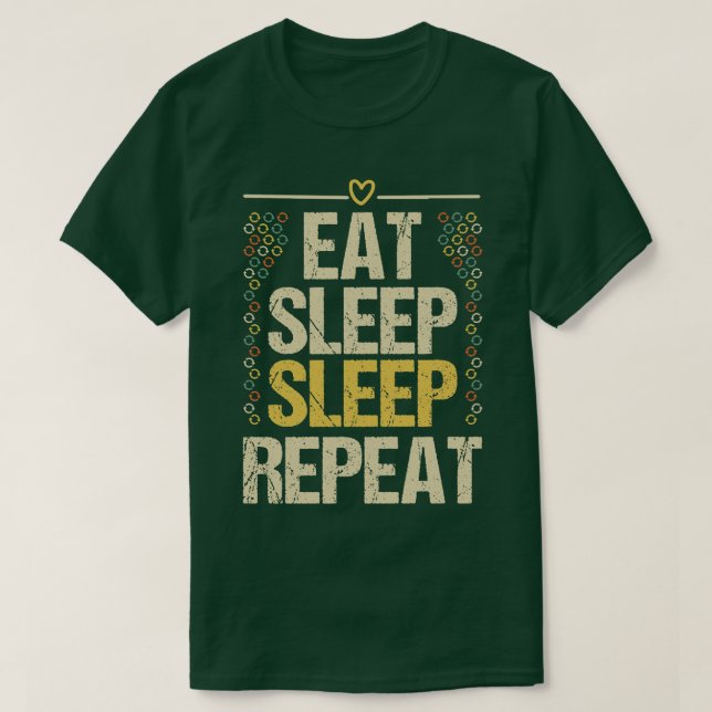 Camiseta Repetir la matemática del sueño (Diseño del anverso)