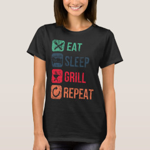 Camiseta Repetir la parrilla de sueño