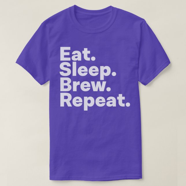Camiseta Repetir la pausa de sueño (Diseño del anverso)