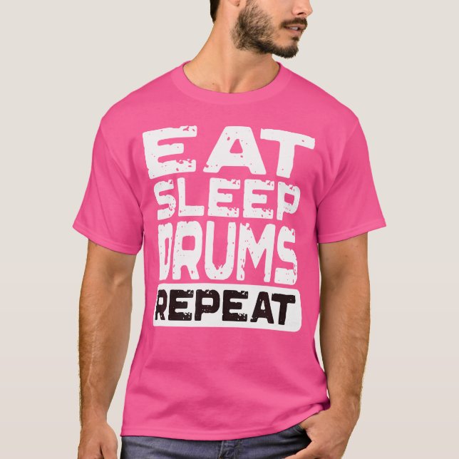 Camiseta Repetir los tambores de sueño (Anverso)