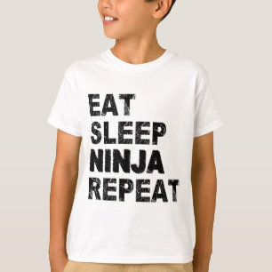 Camiseta Repetir Ninja del sueño de comerse