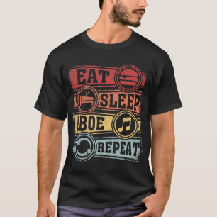 Camiseta Repetir Oboe de sueño de comerse