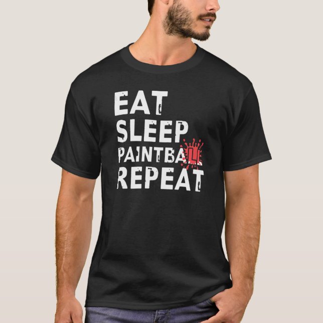 Camiseta Repetir Papelera de sueño de descanso para Papúa (Anverso)