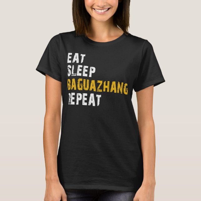 Camiseta repetir sueño baguazhang (Anverso)