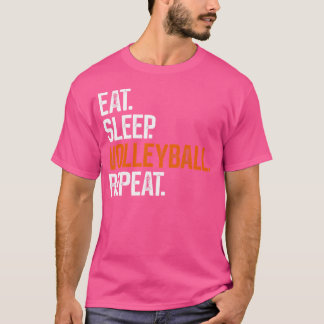 Camiseta Repetir voleibol de sueño