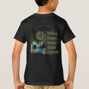 Camiseta Repiensa Reduce Renueva Reutiliza Recicla Salva la