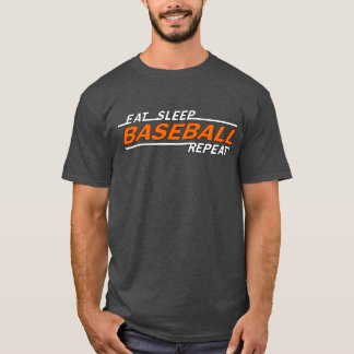 Camiseta Repite el béisbol del sueño