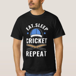 Camiseta Repite el críquet dormido
