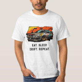 Camiseta Repite la deriva del sueño. Extremo del jdm de coc