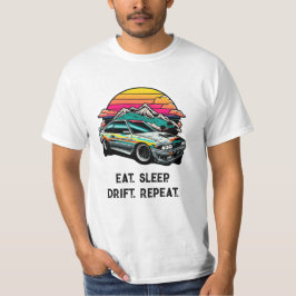 Camiseta Repite la deriva del sueño. Extremo del jdm de coc