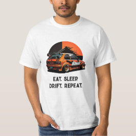Camiseta Repite la deriva del sueño. Extremo del jdm de coc