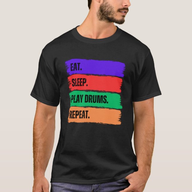 CAMISETA REPITE LA REPETICIÓN DE LOS MEDICAMENTOS DE JUEGO  (Anverso)