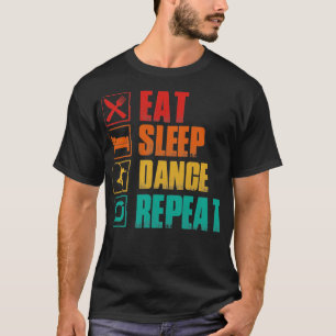 Camiseta Repito de baile de sueño