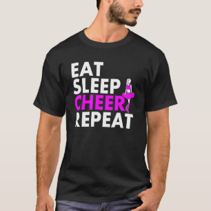 Camiseta Repito del animador del sueño del descanso