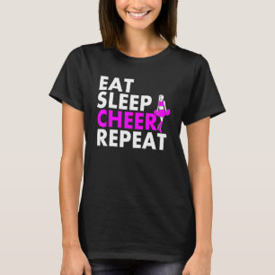 Camiseta Repito del animador del sueño del descanso