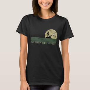 Camiseta Repito del aumento del sueño para excursionistas c