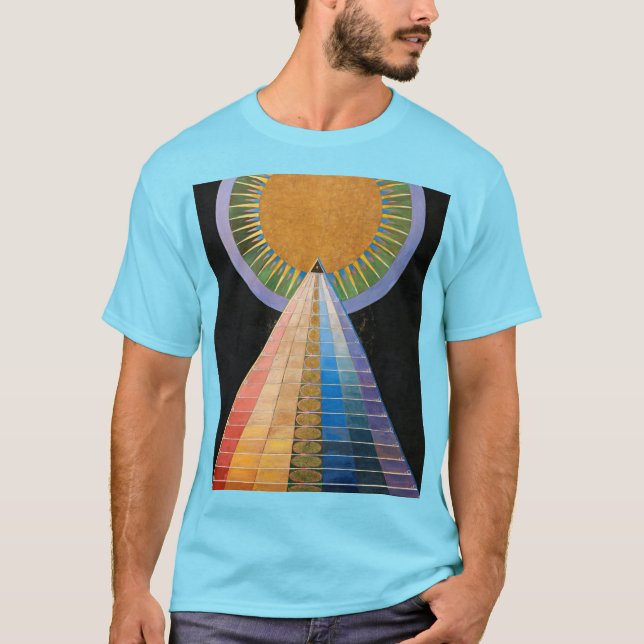 Camiseta Reportaje, Grupo X, Nº 1 de Hilma af Klint (Anverso)